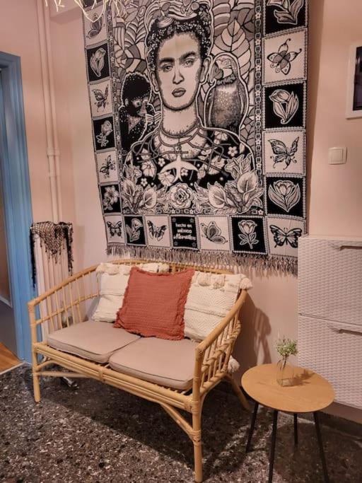 Viva La Frida Boho Apartment In Central 雅典 外观 照片